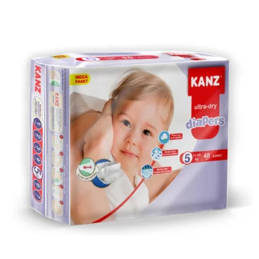 Kanz Junior Bebek Bezi 48'li 11-25kg Mega